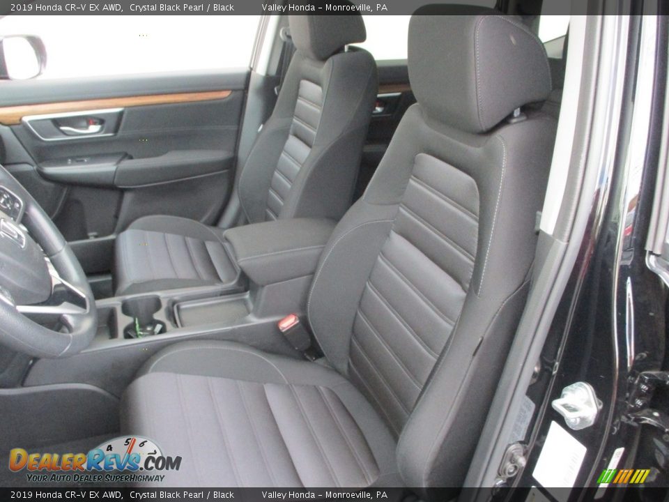 2019 Honda CR-V EX AWD Crystal Black Pearl / Black Photo #11