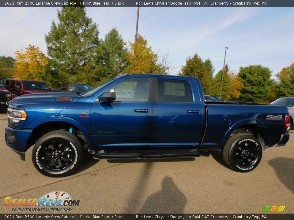 2021 Ram 2500 Laramie Crew Cab 4x4 Patriot Blue Pearl / Black Photo #9