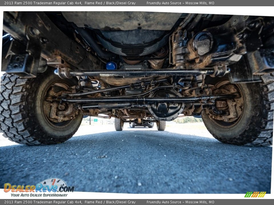 Undercarriage of 2013 Ram 2500 Tradesman Regular Cab 4x4 Photo #10