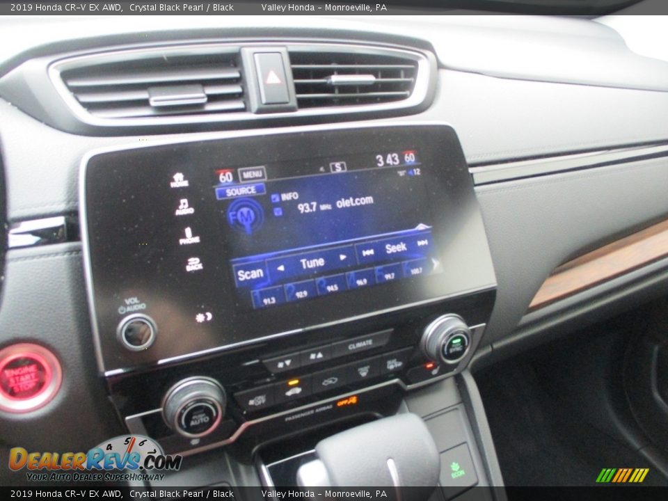 2019 Honda CR-V EX AWD Crystal Black Pearl / Black Photo #14