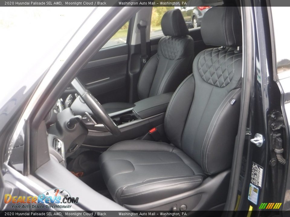 2020 Hyundai Palisade SEL AWD Moonlight Cloud / Black Photo #16
