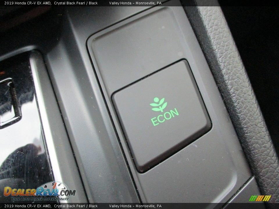 2019 Honda CR-V EX AWD Crystal Black Pearl / Black Photo #17
