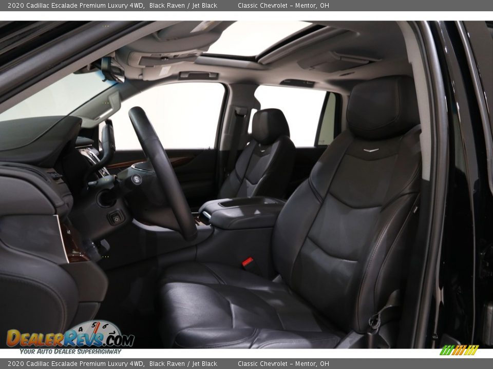 Front Seat of 2020 Cadillac Escalade Premium Luxury 4WD Photo #5