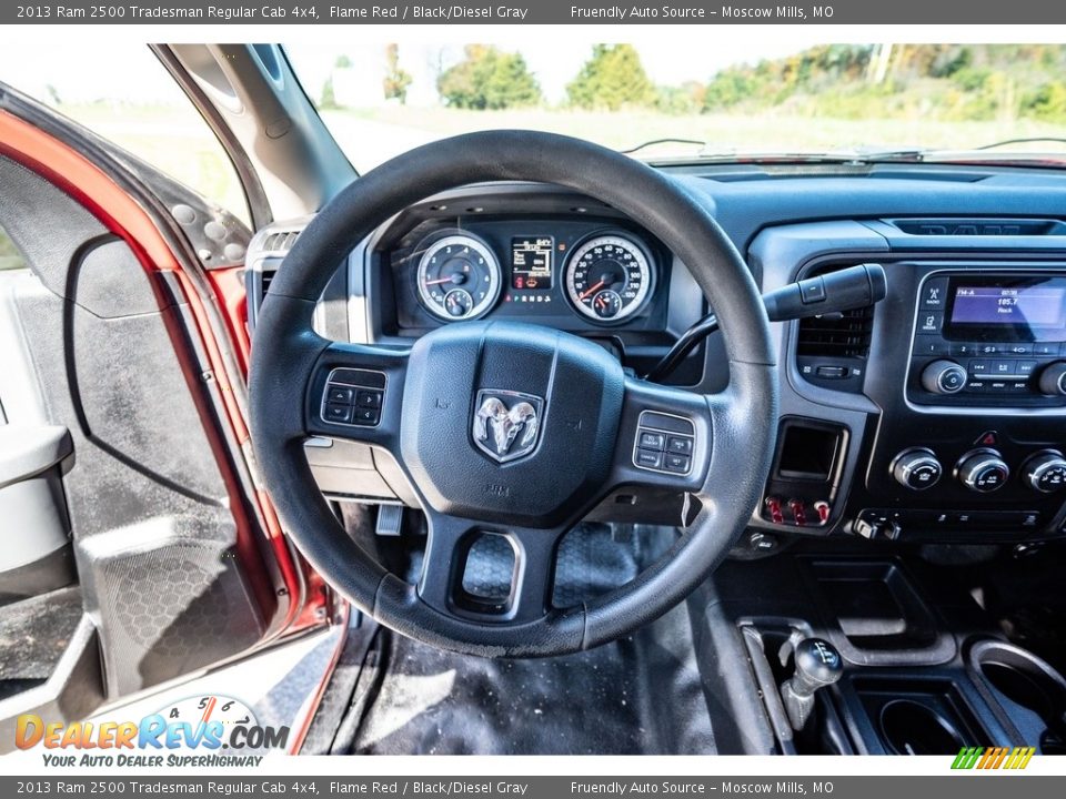 2013 Ram 2500 Tradesman Regular Cab 4x4 Steering Wheel Photo #28