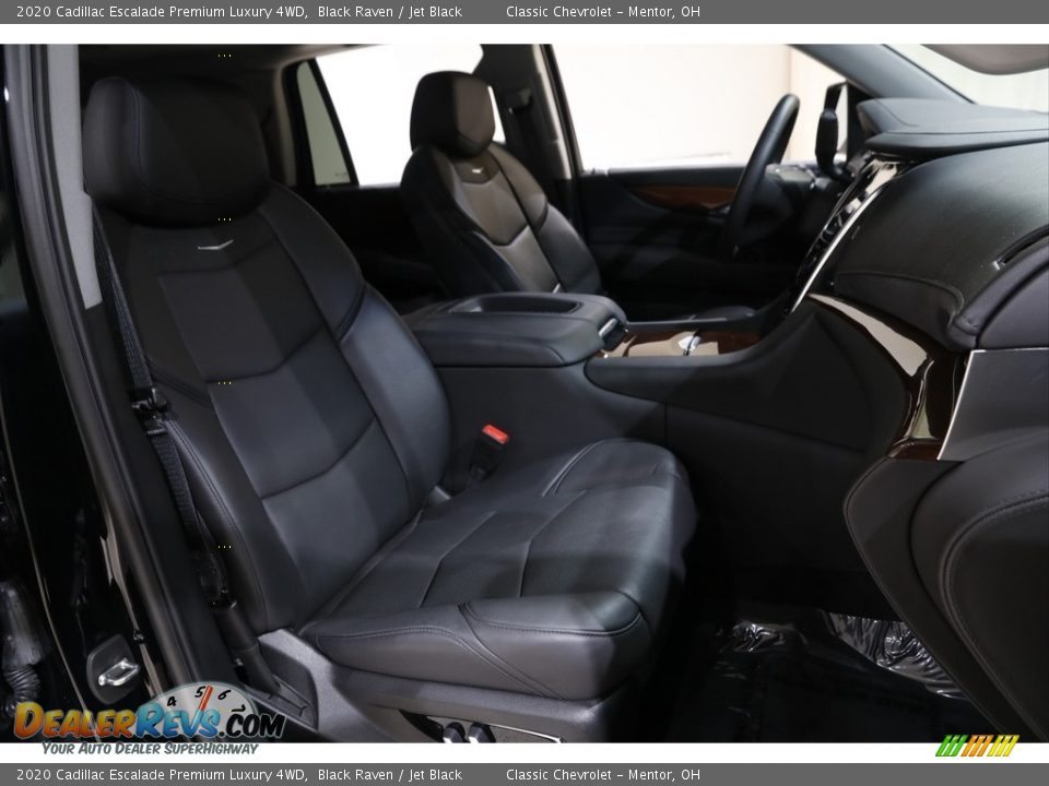 2020 Cadillac Escalade Premium Luxury 4WD Black Raven / Jet Black Photo #17
