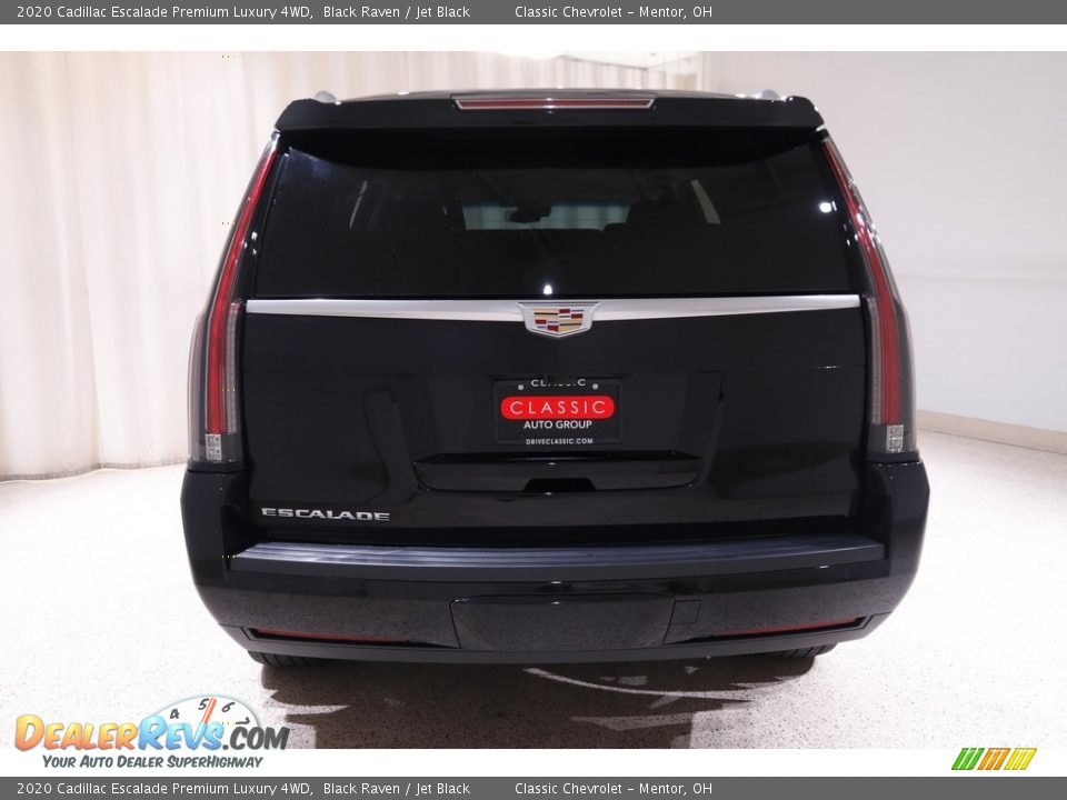 2020 Cadillac Escalade Premium Luxury 4WD Black Raven / Jet Black Photo #22