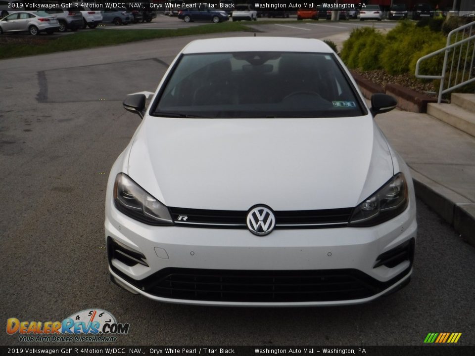 2019 Volkswagen Golf R 4Motion W/DCC. NAV. Oryx White Pearl / Titan Black Photo #11
