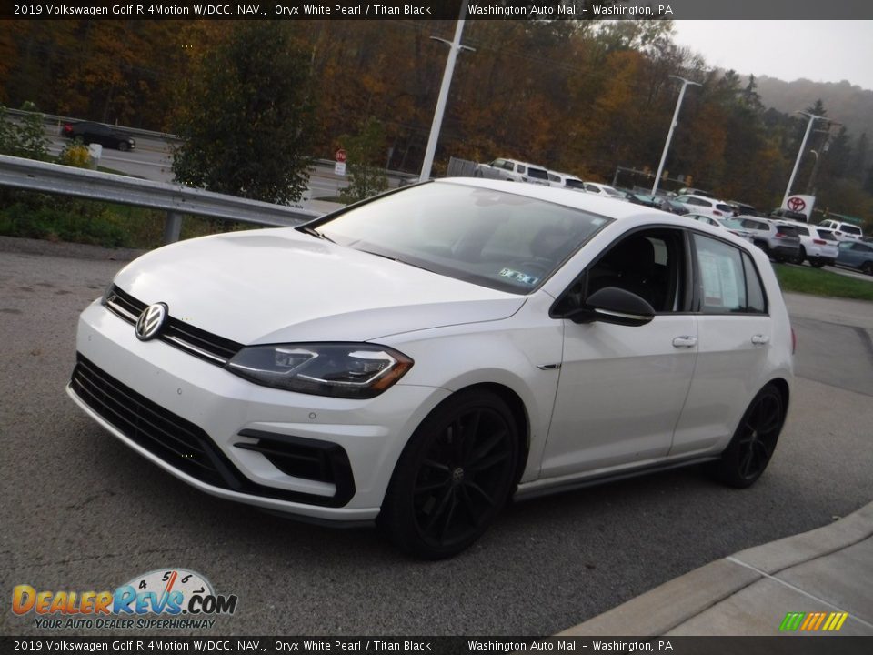 2019 Volkswagen Golf R 4Motion W/DCC. NAV. Oryx White Pearl / Titan Black Photo #12