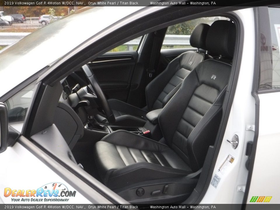 2019 Volkswagen Golf R 4Motion W/DCC. NAV. Oryx White Pearl / Titan Black Photo #18
