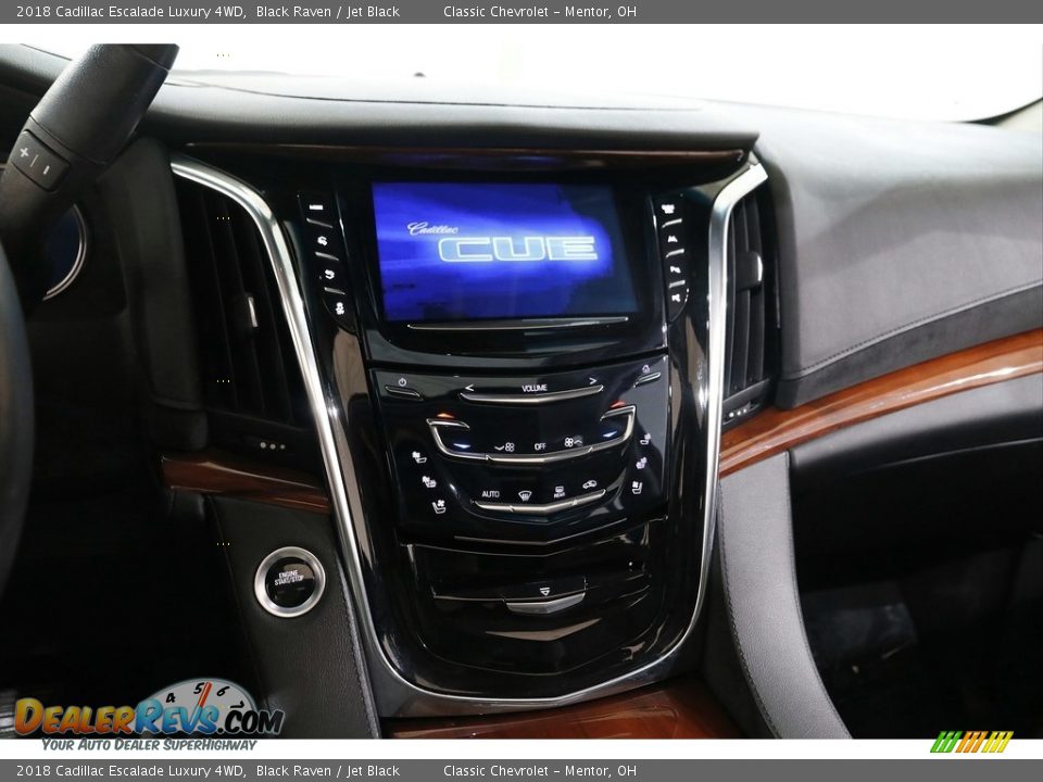 2018 Cadillac Escalade Luxury 4WD Black Raven / Jet Black Photo #10