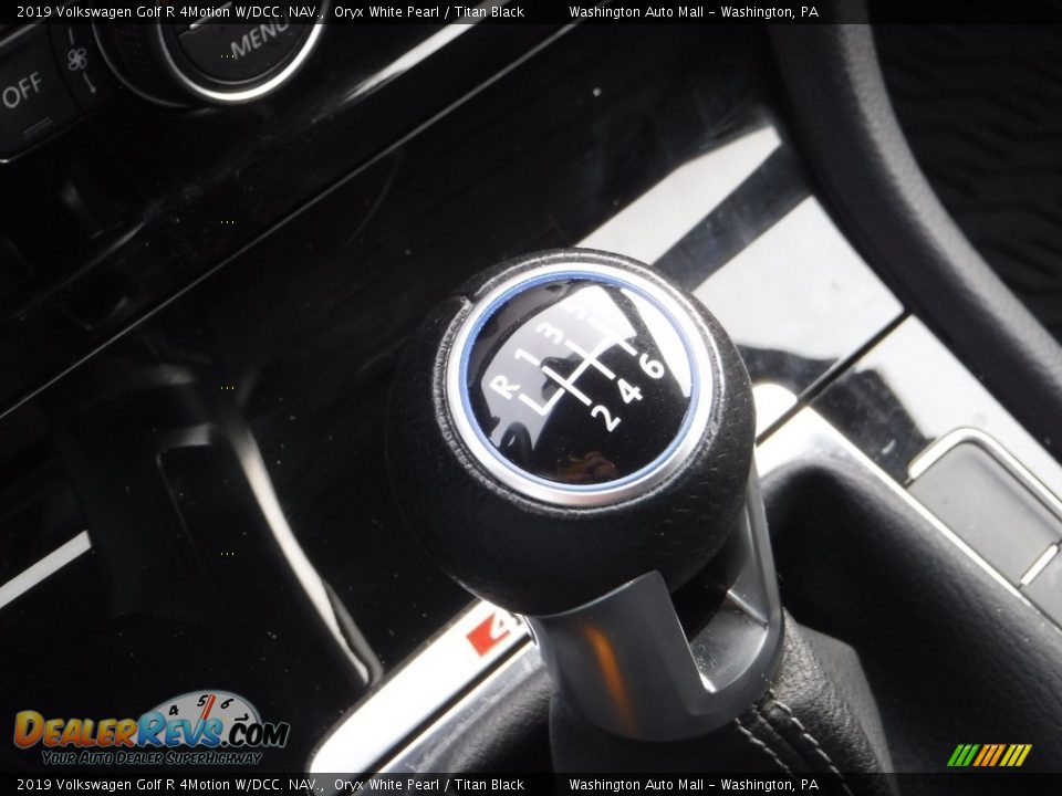 2019 Volkswagen Golf R 4Motion W/DCC. NAV. Oryx White Pearl / Titan Black Photo #23
