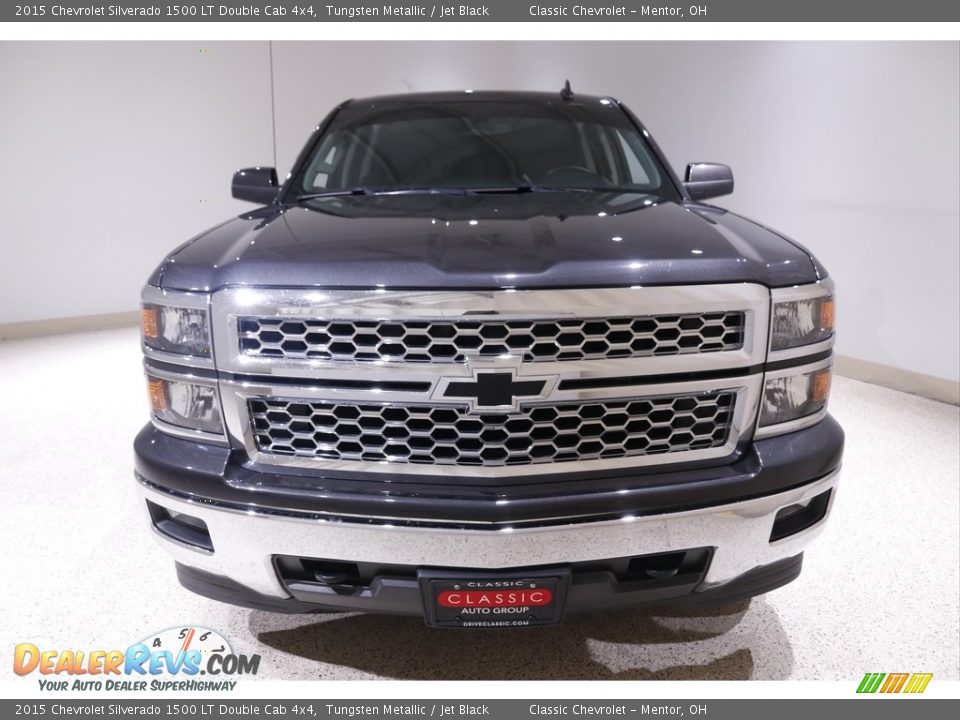 2015 Chevrolet Silverado 1500 LT Double Cab 4x4 Tungsten Metallic / Jet Black Photo #2