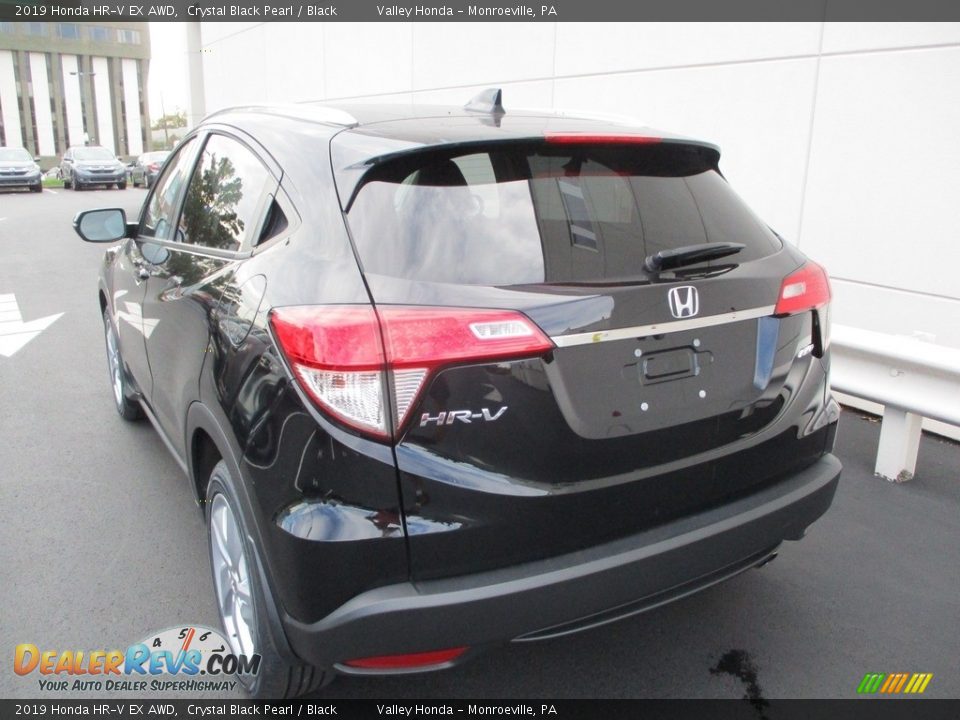 2019 Honda HR-V EX AWD Crystal Black Pearl / Black Photo #3