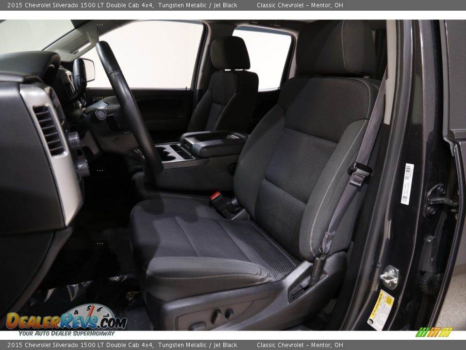2015 Chevrolet Silverado 1500 LT Double Cab 4x4 Tungsten Metallic / Jet Black Photo #5