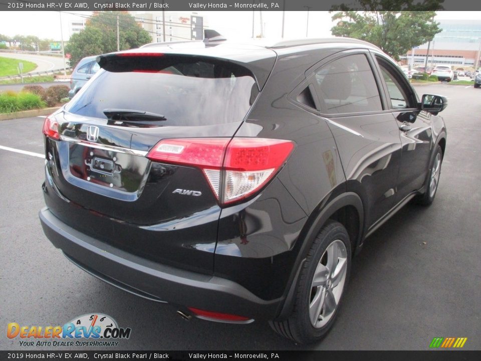 2019 Honda HR-V EX AWD Crystal Black Pearl / Black Photo #5