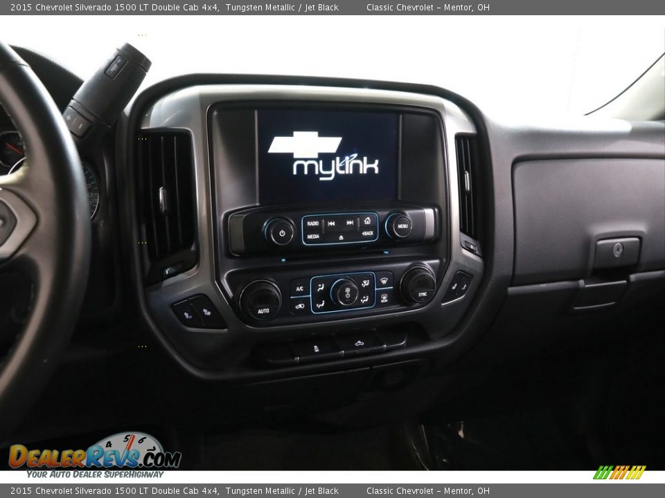 2015 Chevrolet Silverado 1500 LT Double Cab 4x4 Tungsten Metallic / Jet Black Photo #10