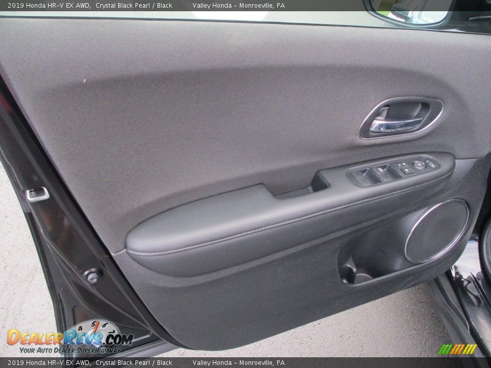 2019 Honda HR-V EX AWD Crystal Black Pearl / Black Photo #11