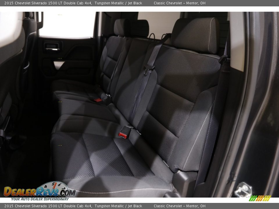 2015 Chevrolet Silverado 1500 LT Double Cab 4x4 Tungsten Metallic / Jet Black Photo #17