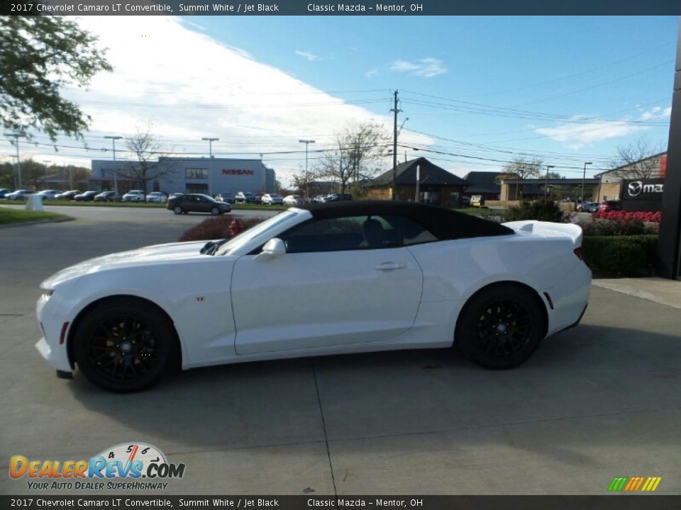 2017 Chevrolet Camaro LT Convertible Summit White / Jet Black Photo #2
