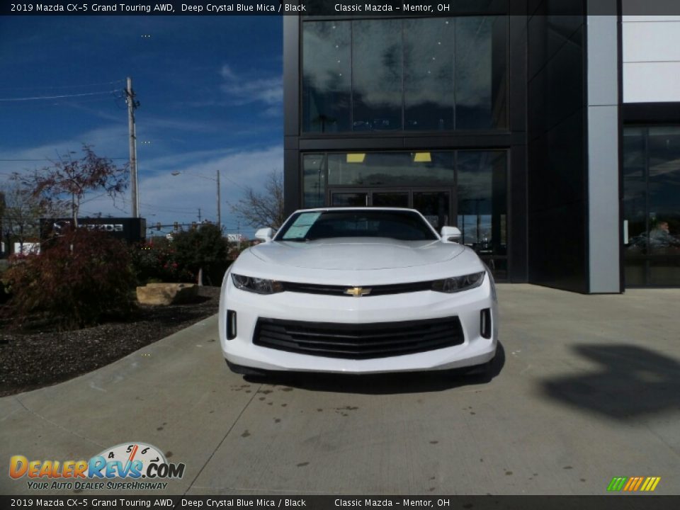 2019 Mazda CX-5 Grand Touring AWD Deep Crystal Blue Mica / Black Photo #1