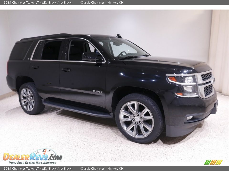 2019 Chevrolet Tahoe LT 4WD Black / Jet Black Photo #1