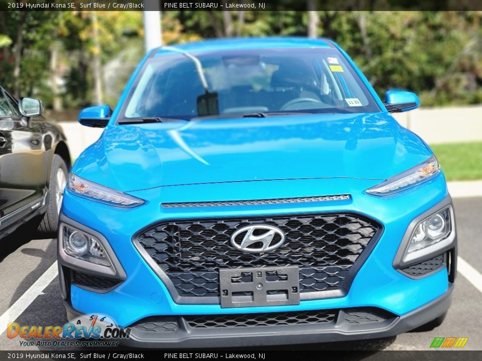 2019 Hyundai Kona SE Surf Blue / Gray/Black Photo #2