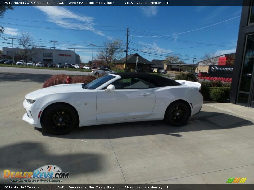 2019 Mazda CX-5 Grand Touring AWD Deep Crystal Blue Mica / Black Photo #2