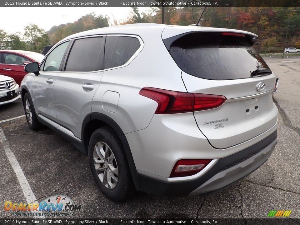 2019 Hyundai Santa Fe SE AWD Symphony Silver / Black Photo #2