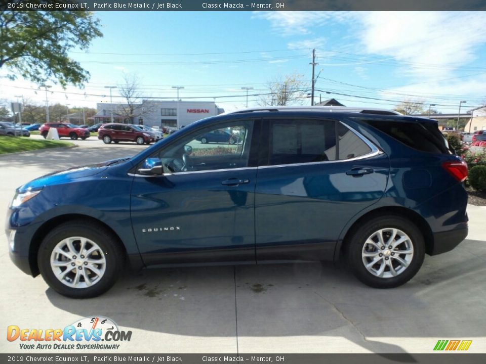 2019 Chevrolet Equinox LT Pacific Blue Metallic / Jet Black Photo #2