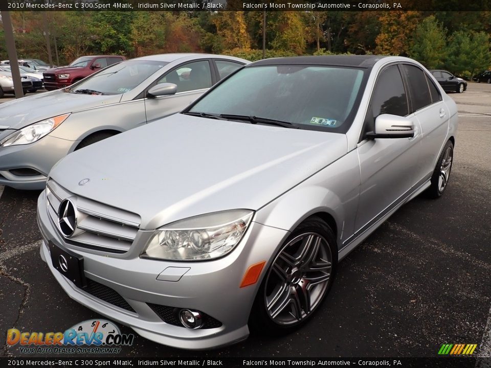 2010 Mercedes-Benz C 300 Sport 4Matic Iridium Silver Metallic / Black Photo #1