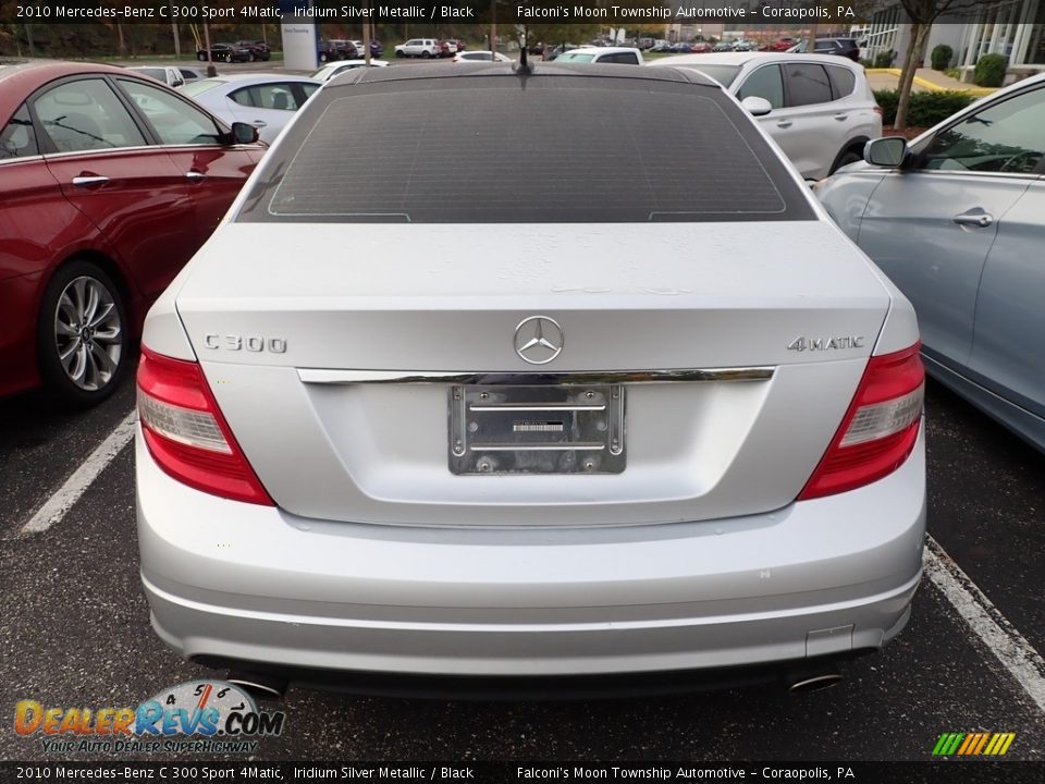 2010 Mercedes-Benz C 300 Sport 4Matic Iridium Silver Metallic / Black Photo #3