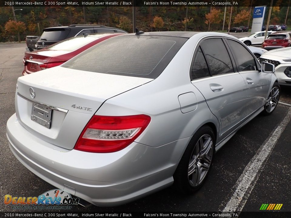 2010 Mercedes-Benz C 300 Sport 4Matic Iridium Silver Metallic / Black Photo #4