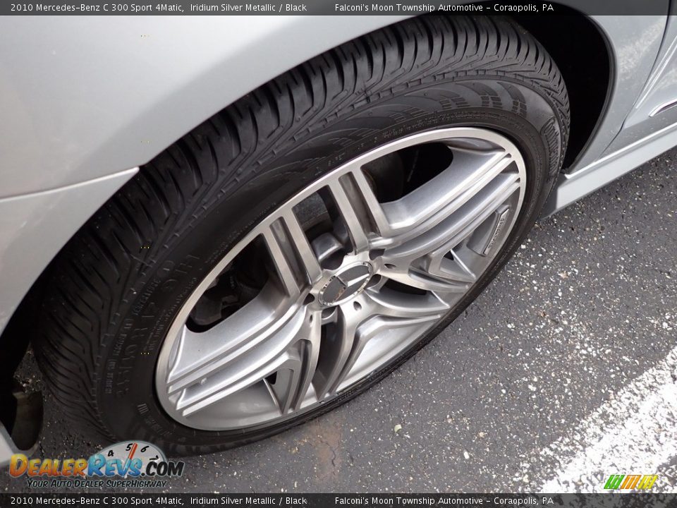 2010 Mercedes-Benz C 300 Sport 4Matic Iridium Silver Metallic / Black Photo #5