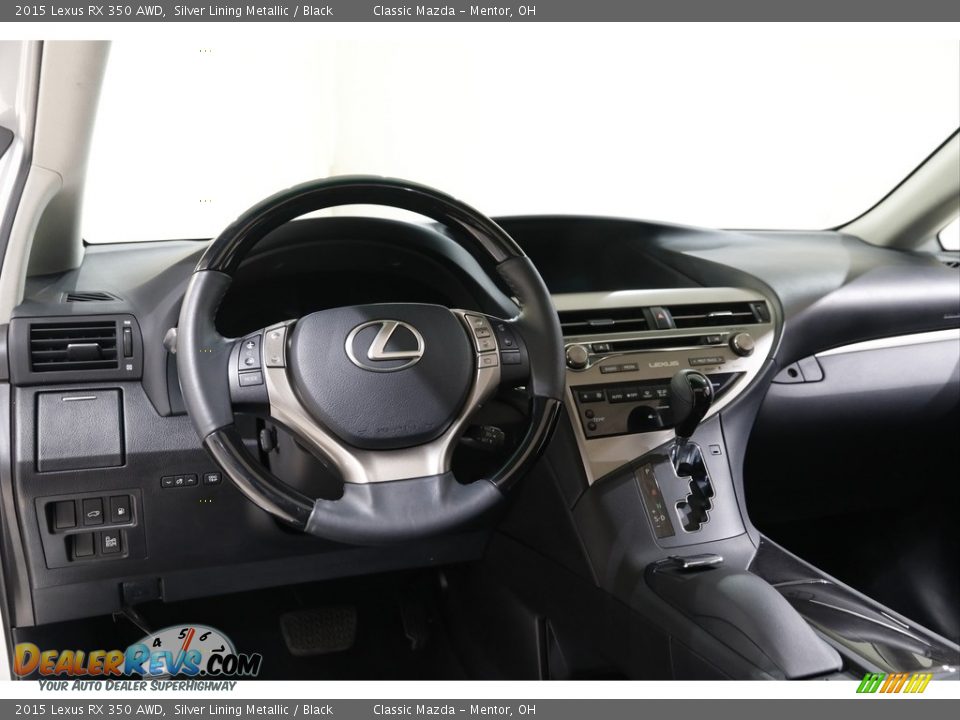 2015 Lexus RX 350 AWD Silver Lining Metallic / Black Photo #6