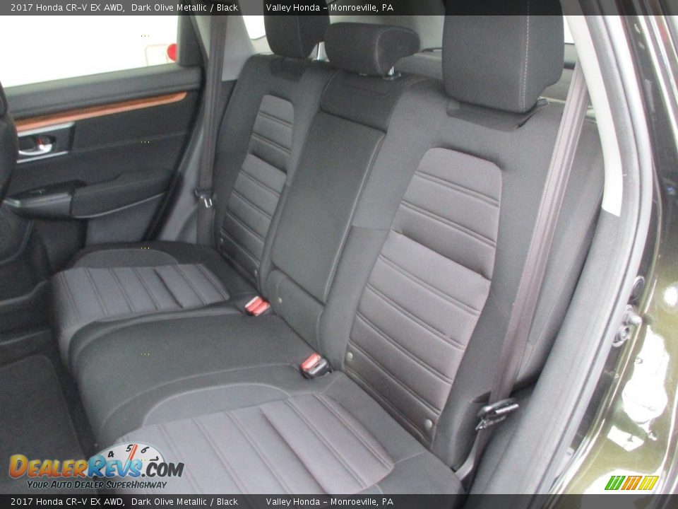 2017 Honda CR-V EX AWD Dark Olive Metallic / Black Photo #14