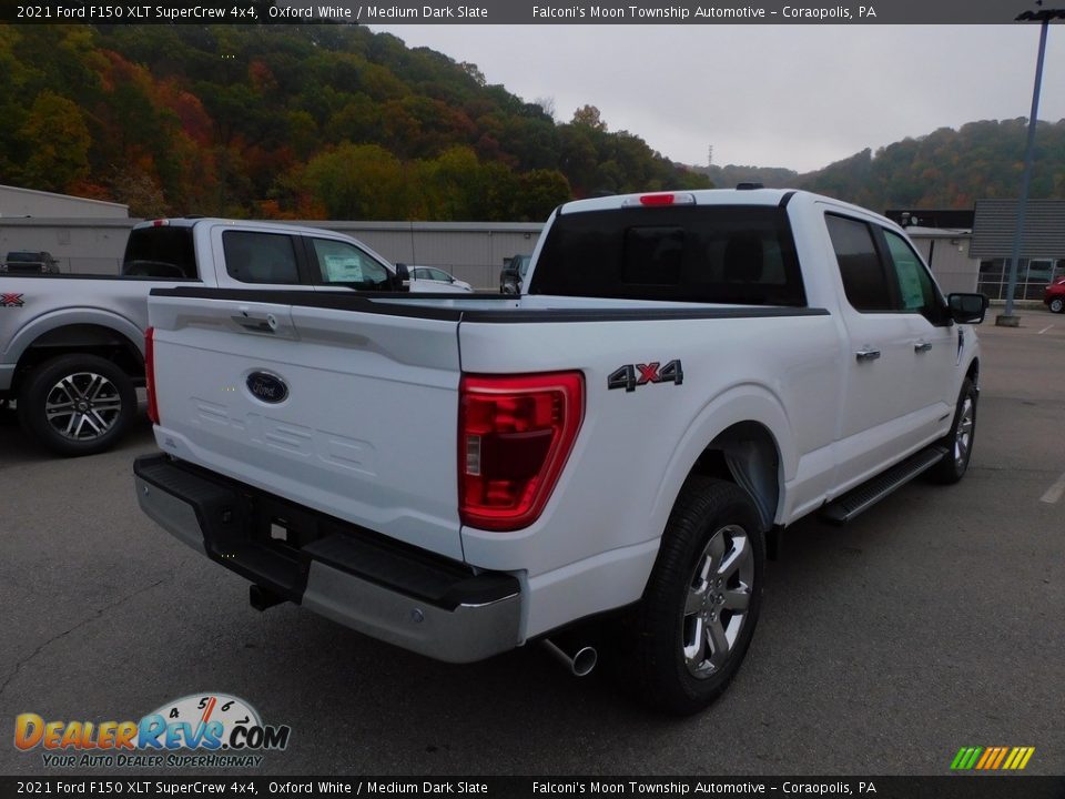 2021 Ford F150 XLT SuperCrew 4x4 Oxford White / Medium Dark Slate Photo #2