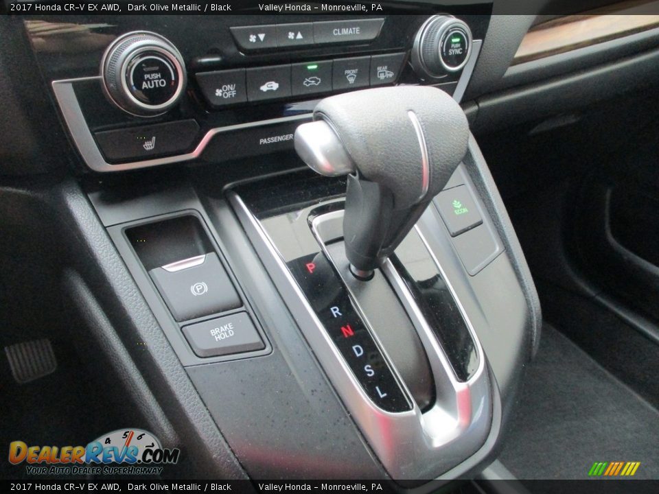 2017 Honda CR-V EX AWD Dark Olive Metallic / Black Photo #18