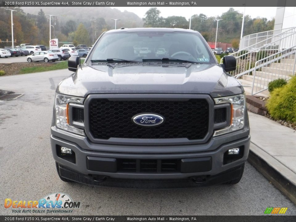 2018 Ford F150 XL SuperCrew 4x4 Stone Gray / Earth Gray Photo #13