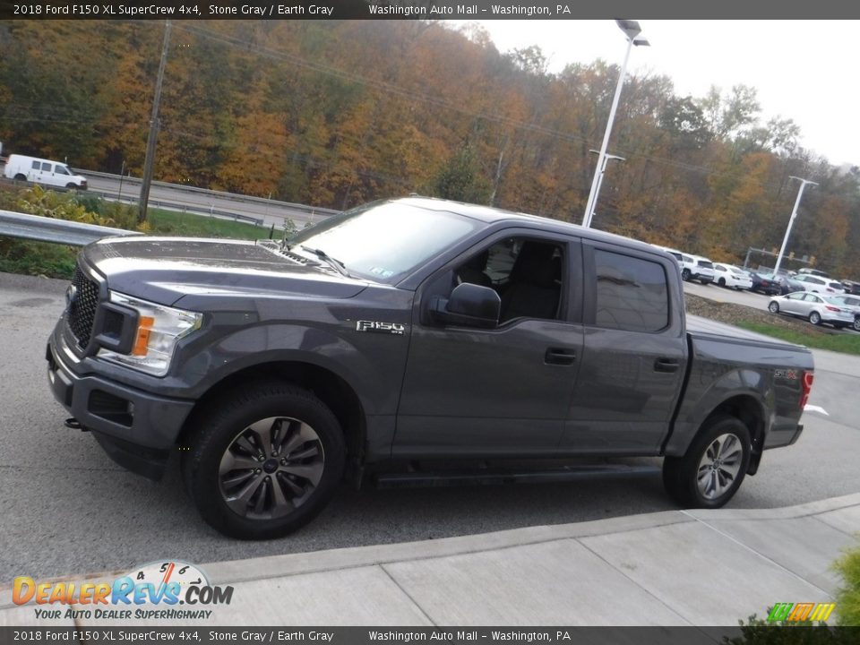 2018 Ford F150 XL SuperCrew 4x4 Stone Gray / Earth Gray Photo #15