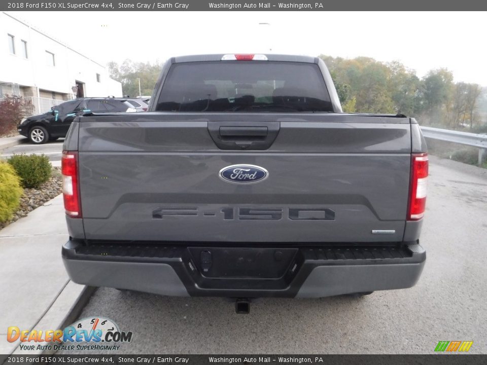 2018 Ford F150 XL SuperCrew 4x4 Stone Gray / Earth Gray Photo #17