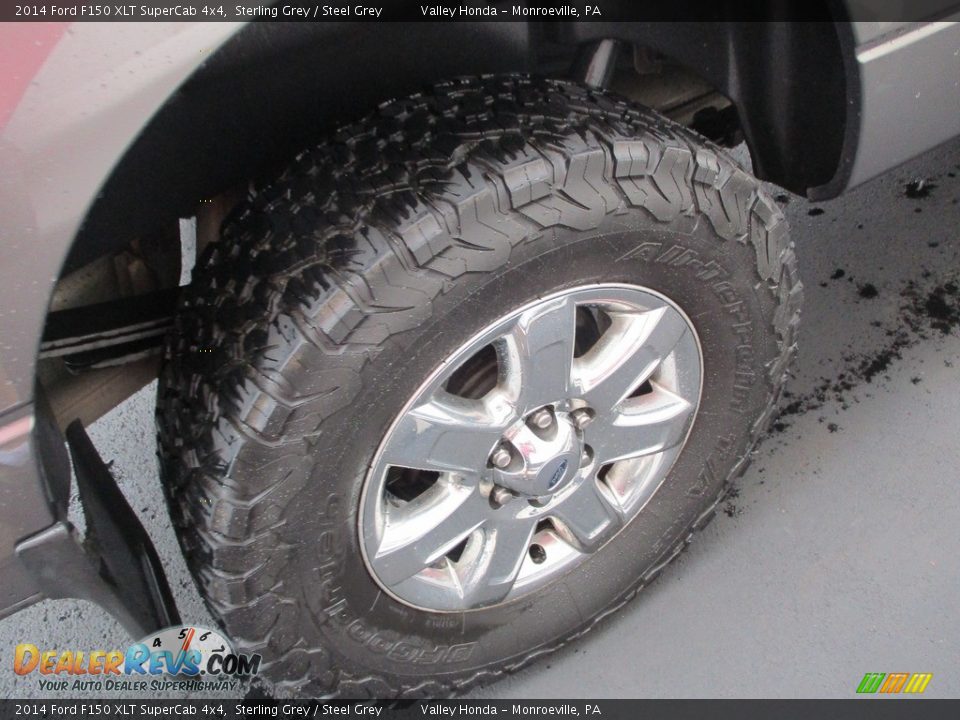 2014 Ford F150 XLT SuperCab 4x4 Sterling Grey / Steel Grey Photo #7