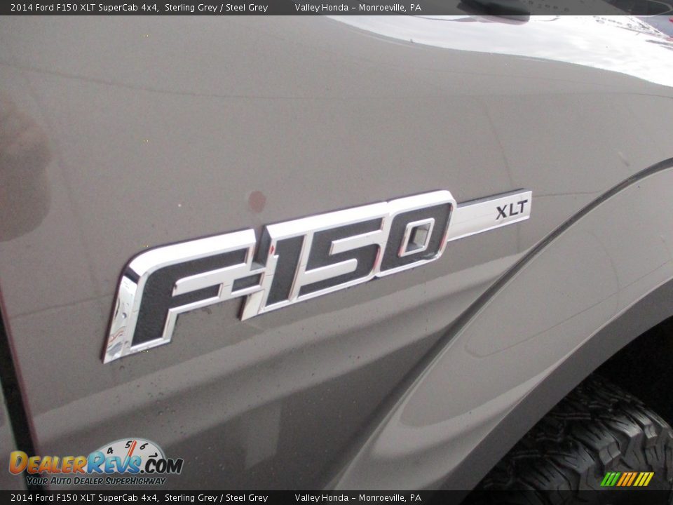 2014 Ford F150 XLT SuperCab 4x4 Sterling Grey / Steel Grey Photo #8