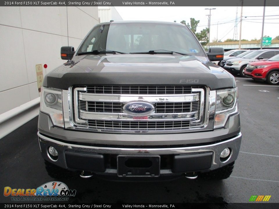 2014 Ford F150 XLT SuperCab 4x4 Sterling Grey / Steel Grey Photo #10