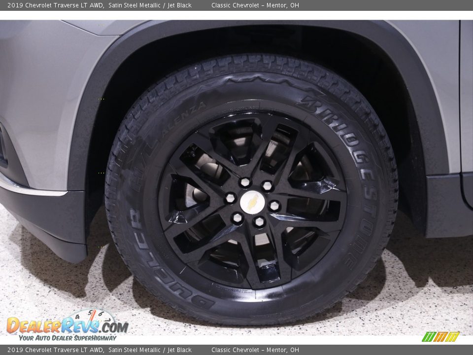 2019 Chevrolet Traverse LT AWD Satin Steel Metallic / Jet Black Photo #20