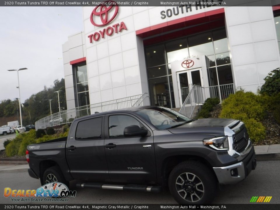 2020 Toyota Tundra TRD Off Road CrewMax 4x4 Magnetic Gray Metallic / Graphite Photo #2