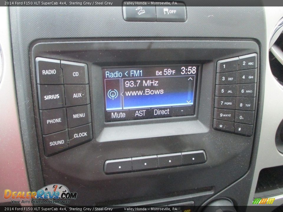 2014 Ford F150 XLT SuperCab 4x4 Sterling Grey / Steel Grey Photo #15