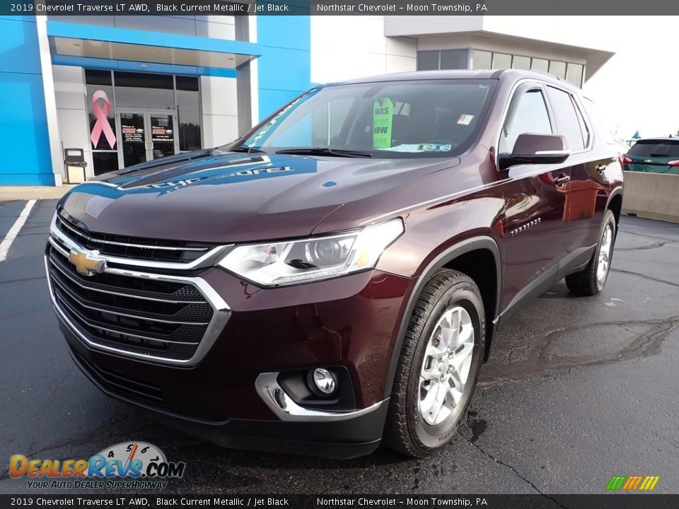 2019 Chevrolet Traverse LT AWD Black Current Metallic / Jet Black Photo #2