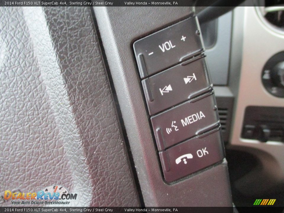 2014 Ford F150 XLT SuperCab 4x4 Sterling Grey / Steel Grey Photo #18
