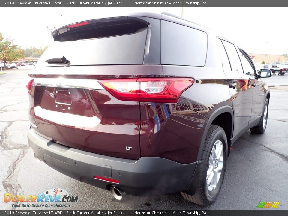 2019 Chevrolet Traverse LT AWD Black Current Metallic / Jet Black Photo #8