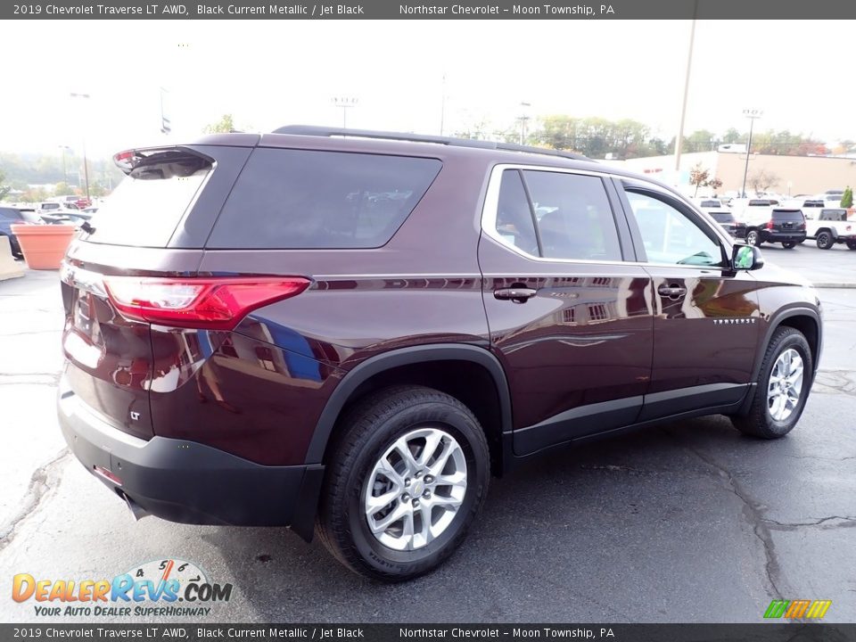 2019 Chevrolet Traverse LT AWD Black Current Metallic / Jet Black Photo #9